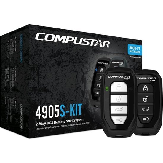 Compustar 双向远程启动系统  极寒酷暑地区福音