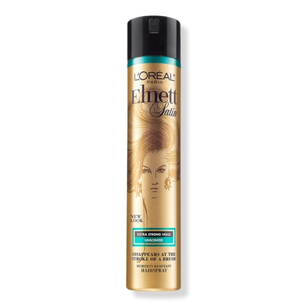 Elnett Satin Extra Strong Hold Unscented Hairspray - L'Oreal | Ulta Beauty