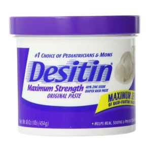 Desitin Diaper Rash Paste Maximum Strength, 16-Ounce Jar