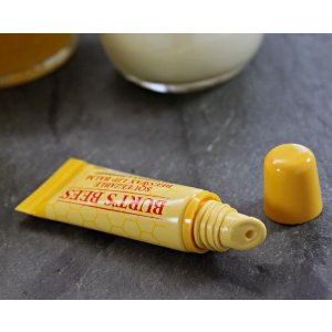 Burt's Bees Lip Balm, Beeswax, Squeezable, 0.35 Ounce Tube (Pack of 6) @ Amazon