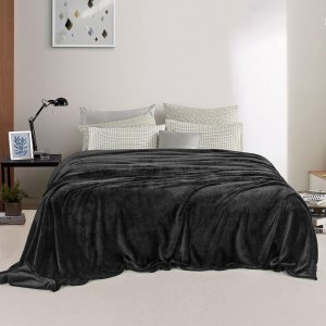EIUE Fleece Blanket for Twin Size Bed
