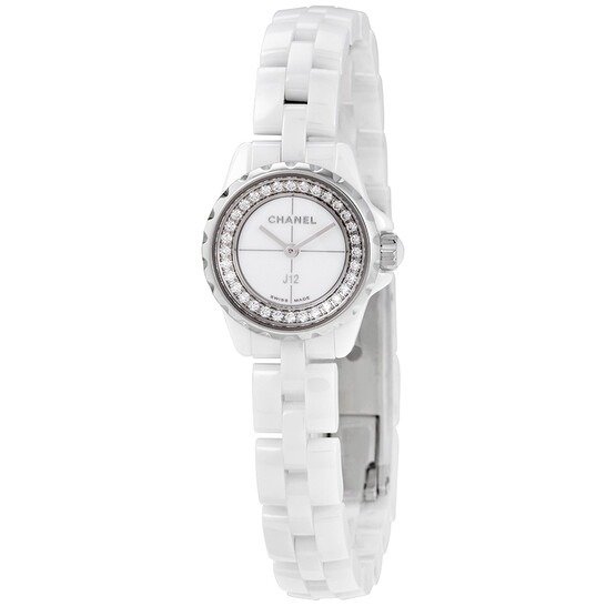 J12-XS White Dial Ladies Ceramic Watch H5237