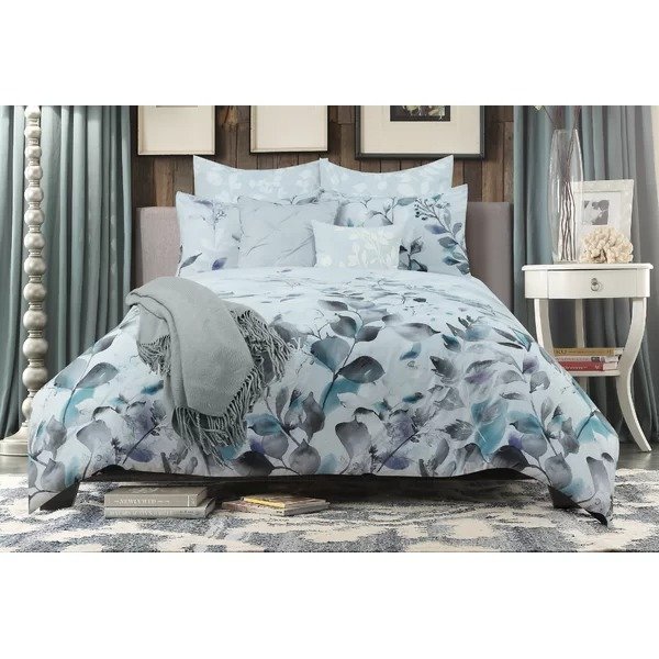 Templehof Floral 8 Piece Comforter SetTemplehof Floral 8 Piece Comforter SetRatings & ReviewsCustomer PhotosQuestions & AnswersShipping & ReturnsMore to Explore