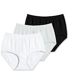 Plus Size Classics Brief Underwear 3 Pack 9483