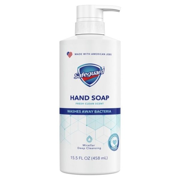 Liquid Hand Soap Fresh Clean Scent, 15.5 Oz