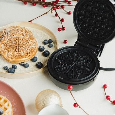 Mini-Waffle Maker Snowflake