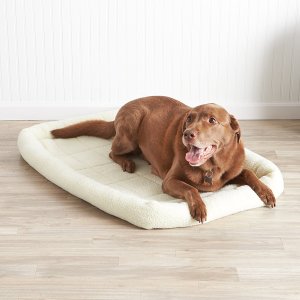 AmazonBasics Padded Pet Bolster Bed