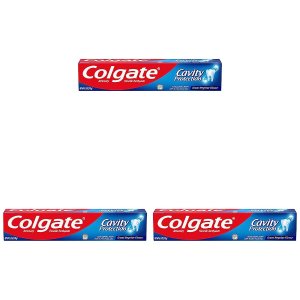 Colgate 含氟防蛀牙膏 6oz 3支