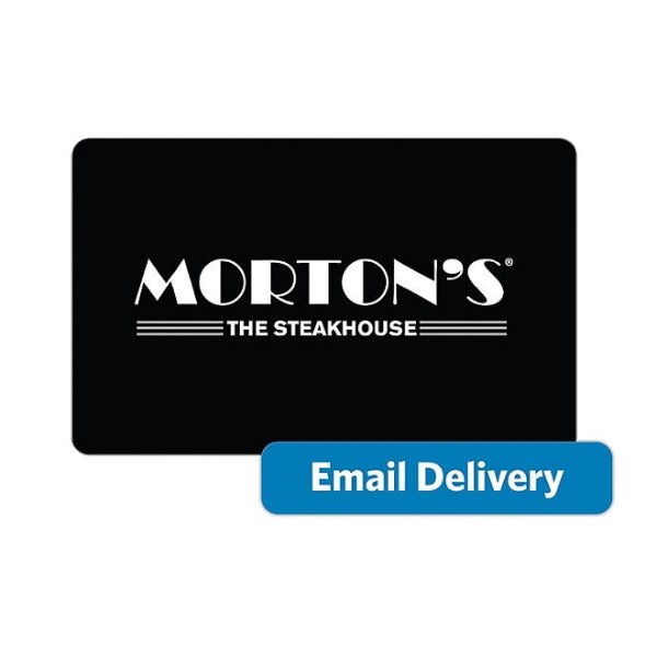 Morton's $100 Value eGift Card (Email Delivery)