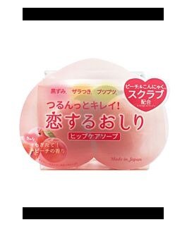 日本Pelican 香氛保湿去角质美臀皂 80g