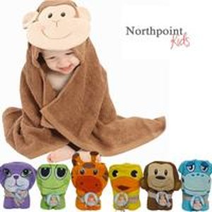 Northpoint 全棉儿童动物造型浴巾