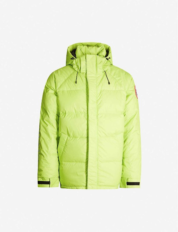 Approach quilted shell-down jacket