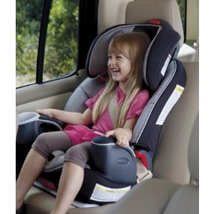史低价！Graco Nautilus Elite 3合1儿童汽车安全座椅热卖-浅灰色