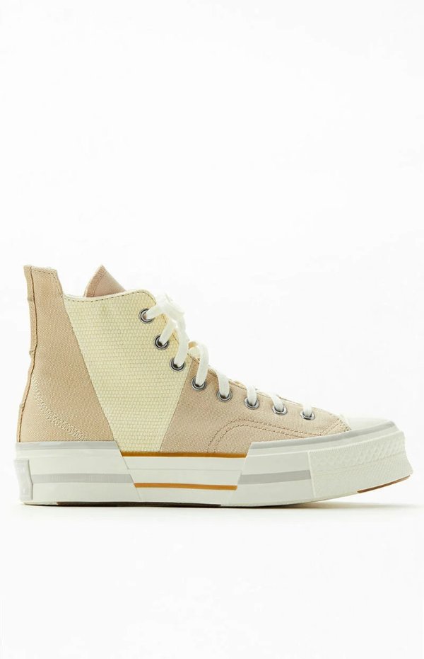 Beige Chuck 70 Plus High Top Sneakers | PacSun
