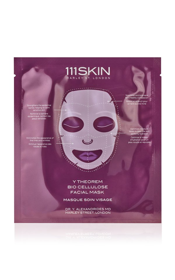 Set-of-Five Y Theorem Bio Cellulose Face Masks
