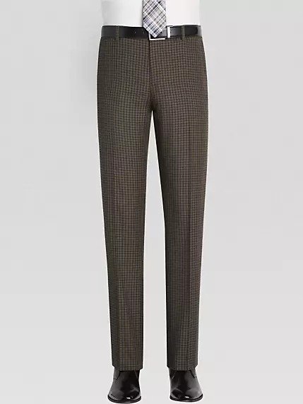 Paisley & Gray Slim Fit Suit Separates Pants, Bronze Check 