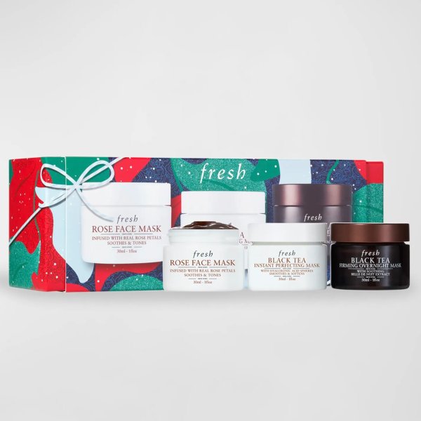 Limited Edition Travel Size Face Mask Trio Skincare Set ($104 Value)