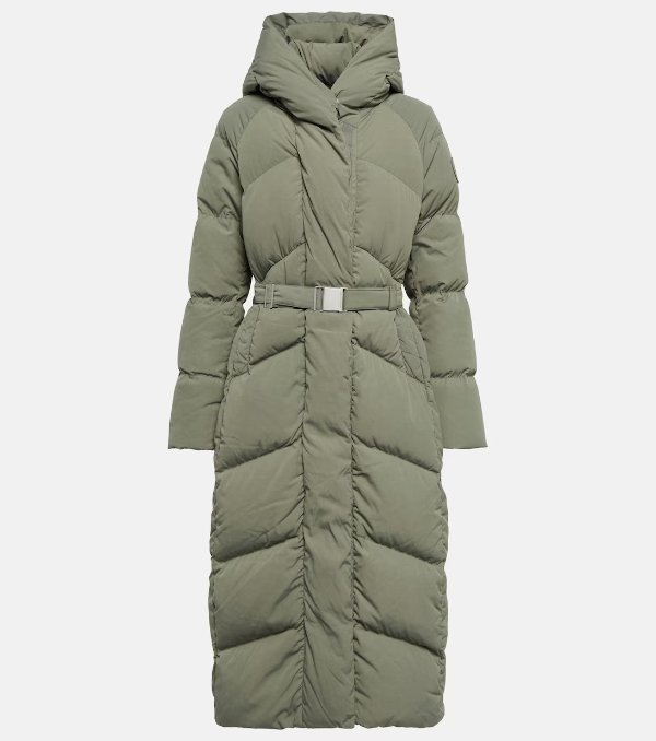 Marlow belted down coat