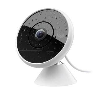 Logitech Circle 2 Indoor/Outdoor Weatherproof Wired Home Security Cameras