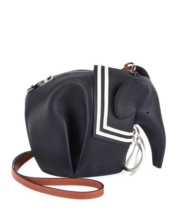 Elephant Sailor Zip Crossbody Bag