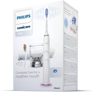 闪购：Philips 钻石电动牙刷顶配9400 黑白两款 直降£200！