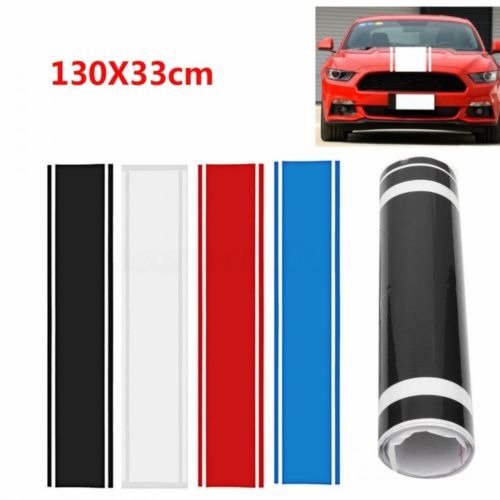 1x CAR GRAPHICS DECALS STICKERS CAR VINYL RACING STRIPE for MUSTANG 130X33.5CM | eBay
