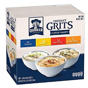 Quaker Instant Grits Variety Pack 48 Count