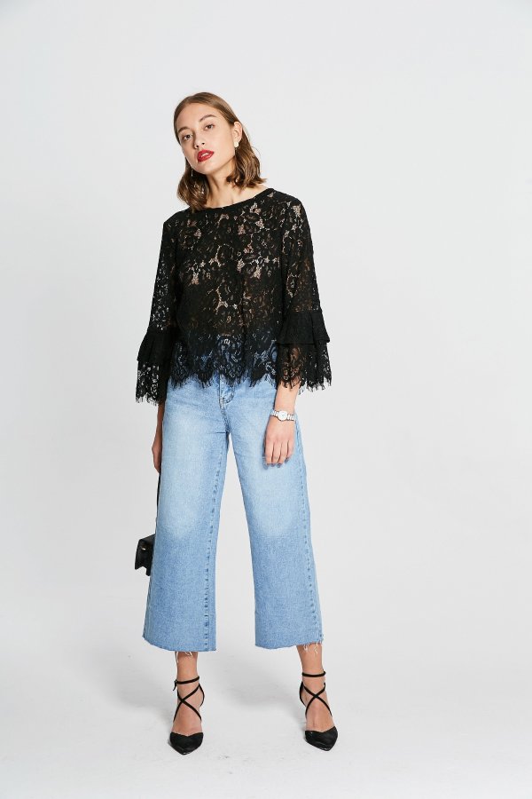Allover Lace Blouse FW0756