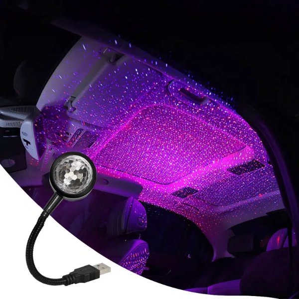 Usb Music Rhythm Magic Stage Effect Projection Lamp Led Party Disco Stage Light Romantic Atmosphere Led Light For Cars Bedrooms Parties | Buy More, Save More | Temu