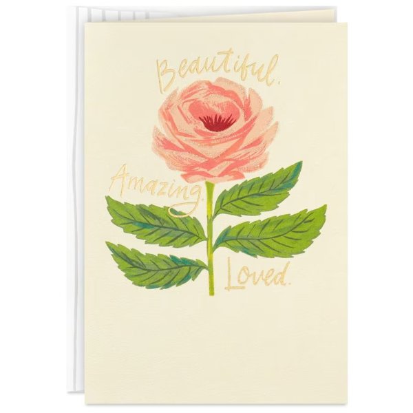 Good Mail Mother's Day Card (Beautiful, Amazing, Loved), S21.0ea