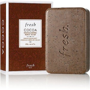 Fresh launched New Cocoa Exfoilating Soap