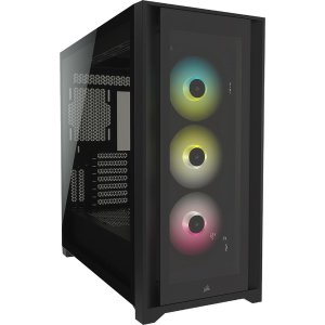 史低价：Corsair iCUE 5000X RGB 钢化玻璃 中塔 智能机箱