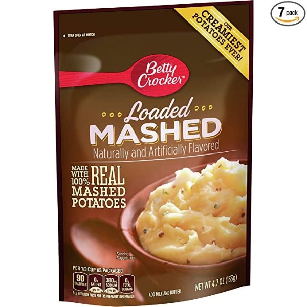 Loaded Mashed Potatoes, 4.7 oz (Pack of 7)