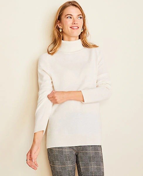 Cashmere Turtleneck Sweater | Ann Taylor
