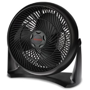 HoneywellHT-908 Turbo Force Room Air Circulator Fan, Black, 15 Inch