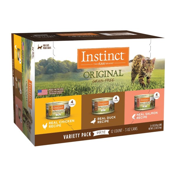 Nature's Variety® Instinct® Cat Food - Grain Free, Variety pack, 12 ct