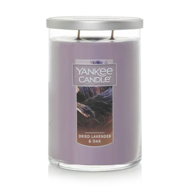 Dried Lavender & Oak - Large 2-Wick Tumbler Scented Candle