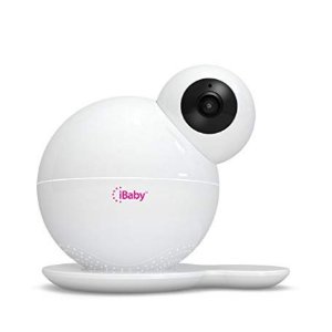 iBaby M6T HD Wi-Fi Digital Baby Video Camera Monitor with Temperature and Humidity Sensors, White