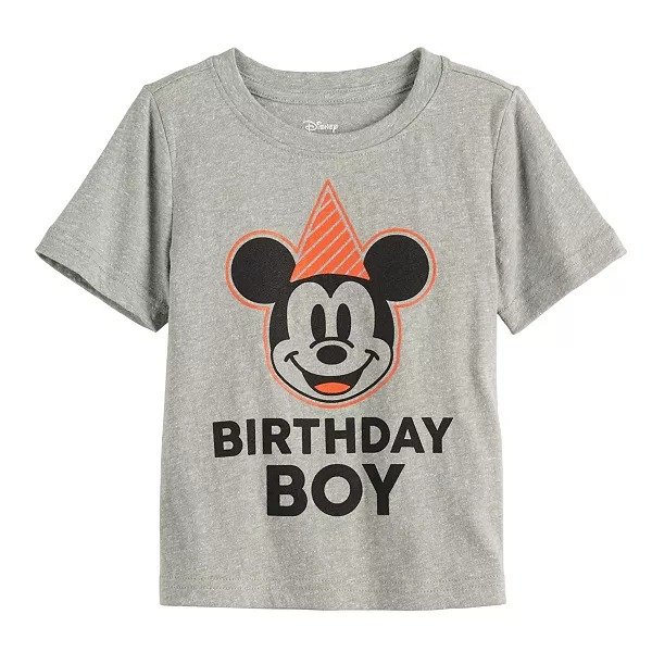 Disney's Mickey Mouse Baby Boy Birthday Boy Graphic Tee by Jumping Beans®