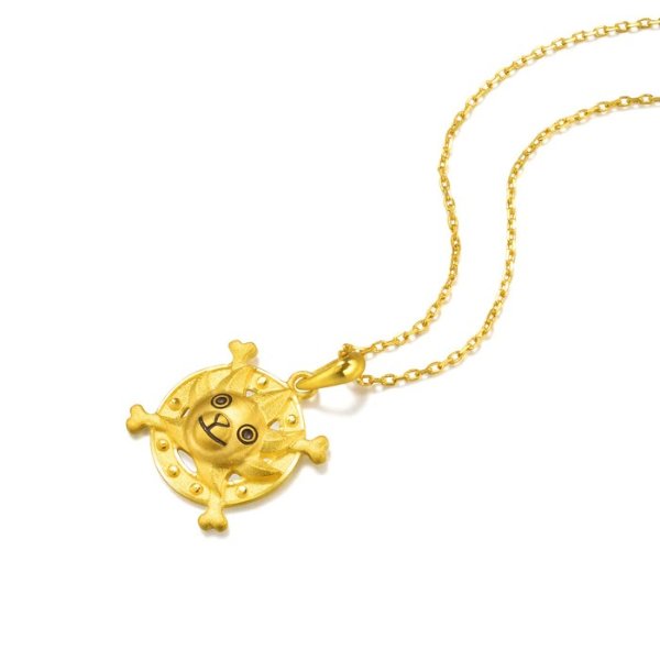 One Piece 999.9 Gold Thousand Sunny’s lion bow Pendant | Chow Sang Sang Jewellery eShop