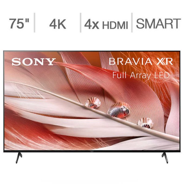 75" X90CJ 4K HDR Smart LED TV (2021 Model)