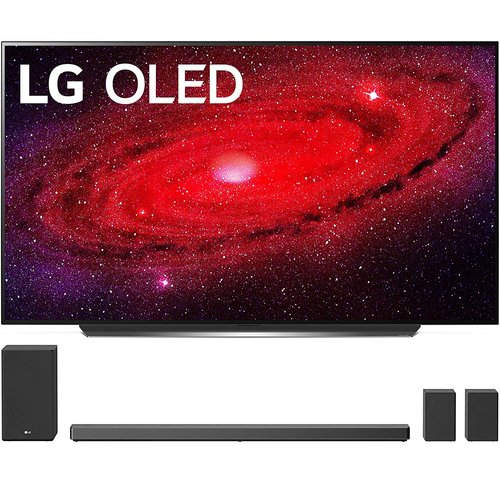LG OLED 77" CX系列 4K电视+SN11RG 7.1.4 Dolby Atmos音箱套装