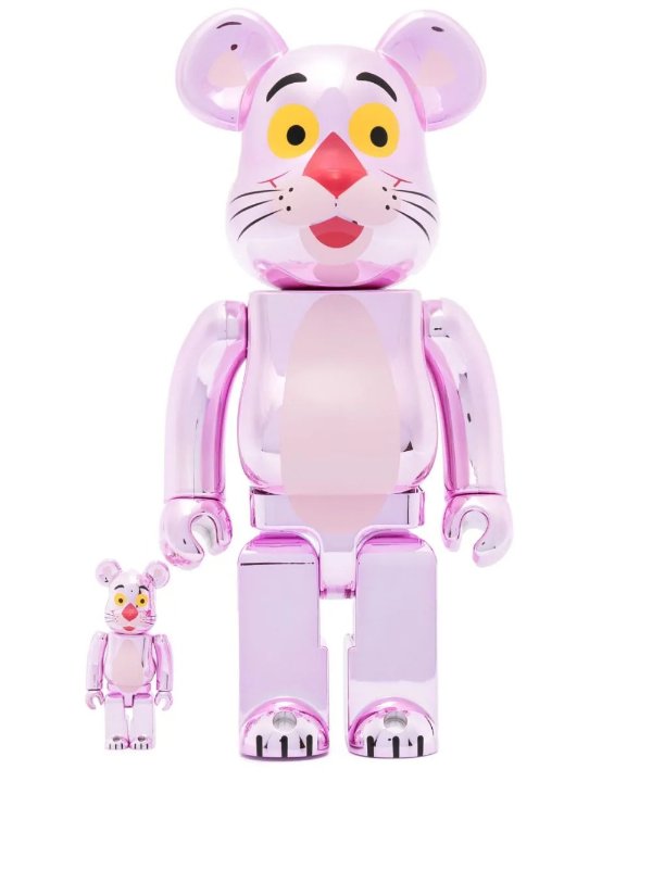 Be@rbrick Pink Panther figure set