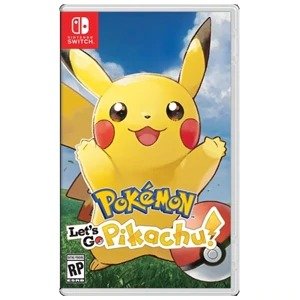 Pokemon Let's Go, Pikachu! + 精灵球 - Nintendo Switch