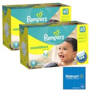 Pampers Swaddlers Diapers Sale @ Walmart