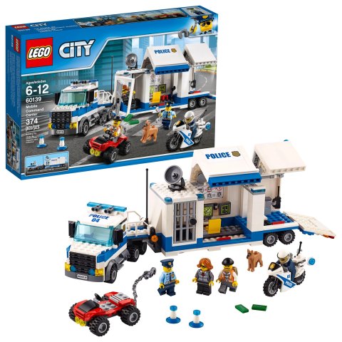 LegoCity Police Mobile Command Center 60139 (374 Pieces)
