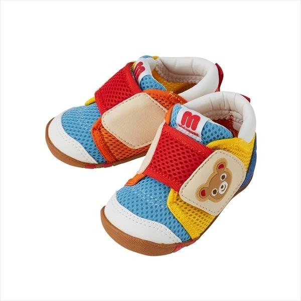 Double Russell Mesh First Shoes - Bear