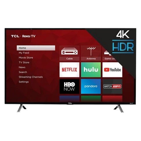 49" 4K UHD HDR Roku Smart TV