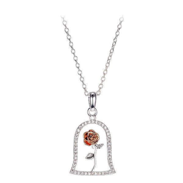 Enchanted Rose Necklace – Beauty and the Beast | shopDisney