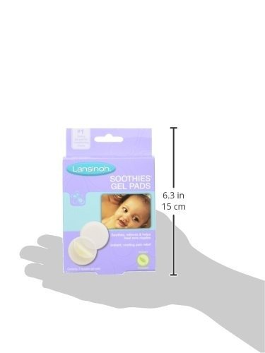 Soothies Gel Pads for Breastfeeding, 2 Count, Soothing Relief for Moms With Cracked and Sore Nipples
